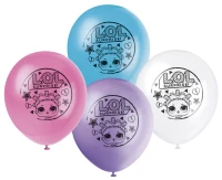 LOL SURPRISE balloons set, 12", 8 pcs EOL