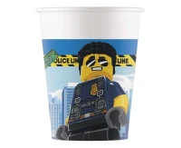 Paper cups (WM), Lego City, 200ml, 8 pcs. (SUP label) EC EOL