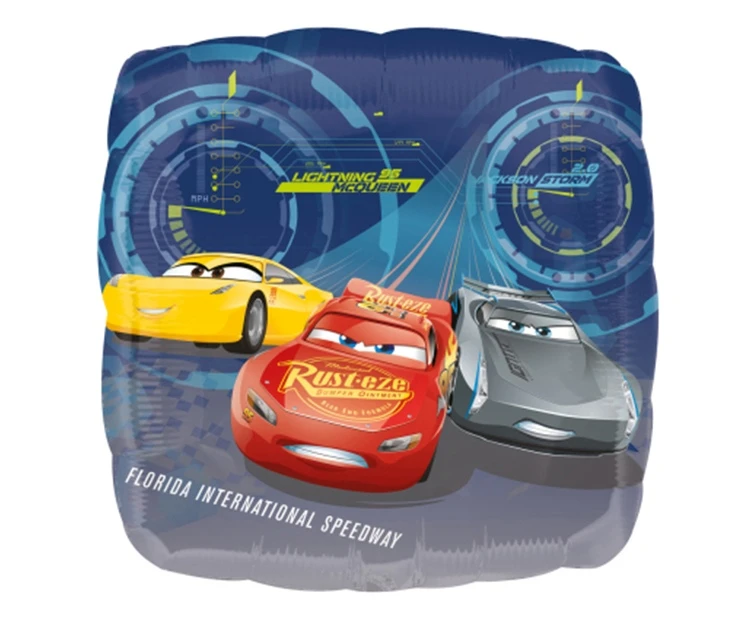 Foil Balloon 18" SHP "Cars 3 - Lightning McQueen" Packaged EOL