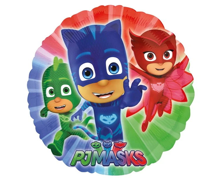 Foil Balloon 18" CIR PJ Masks, Packaged EOL