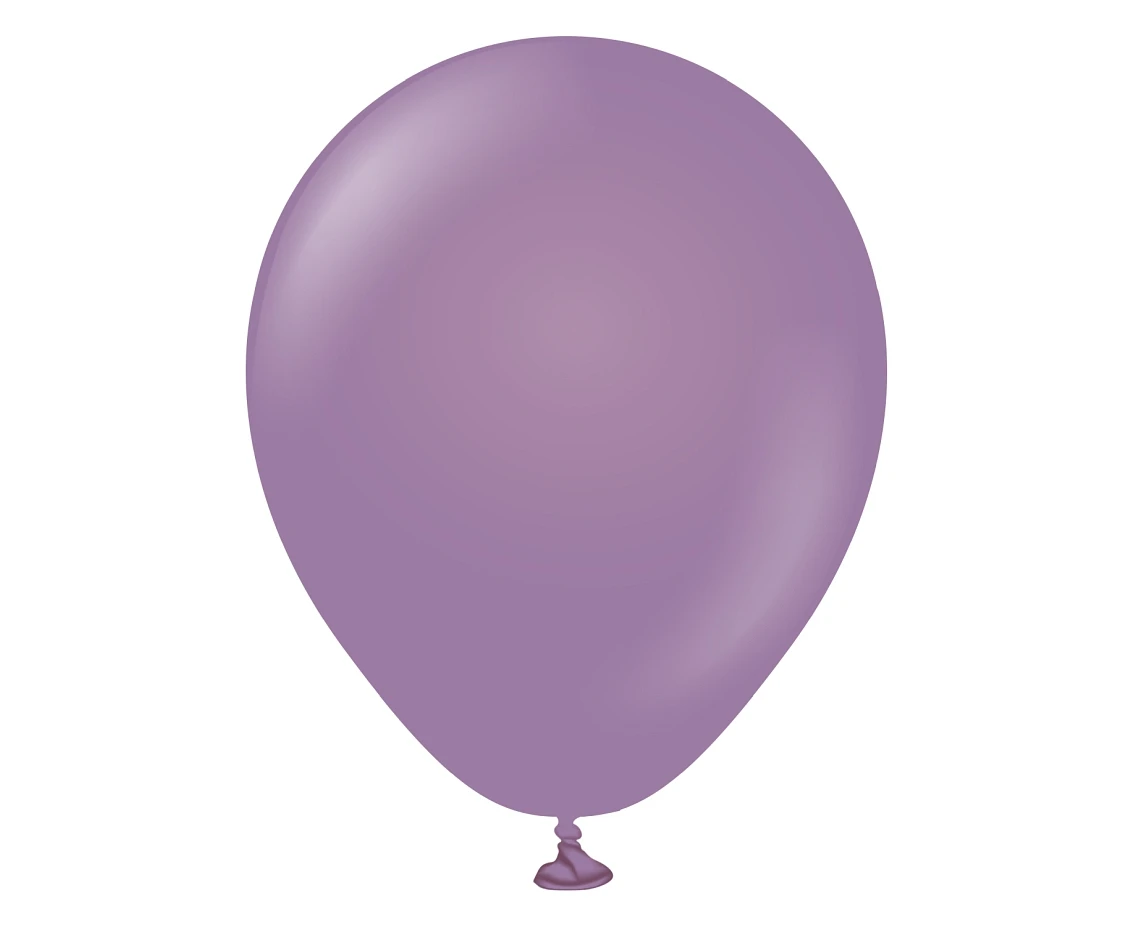 Balloons B&C 5", dark lavender pastel, 20pcs EOL