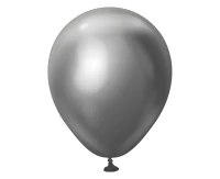 Balloons B&C 5", platinum charcoal grey, 20pcs