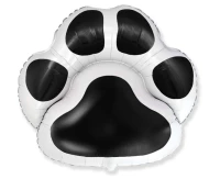 balloon 24" FX - Paw (black),  unpacked (flat) EOL