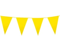 Flag garland, Yellow, (30x20 cm), 10 m