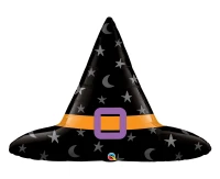 Foil balloon 40" QL SHP "Witch''s Hat" EOL