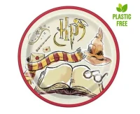 Paper plates HARRY POTTER 23 cm, 8 pcs. (plastic-free)