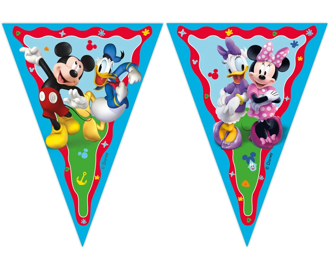 Banner "Mickey Rock The House" flags