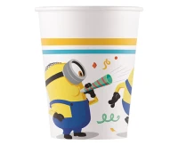 Paper cups (WM) Minions Rise of Gru, 200ml, 8 pcs (SUP label)