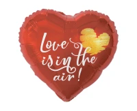 Foil balloon Love Is In The Air, 18" EOL
