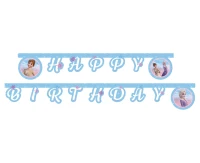 Banner "Frozen 2: Wind Spirit - Happy Birthday"