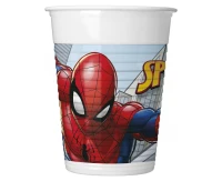 Plastic cups (WM) Spiderman Crime Fighter 200ml, 8 pcs (SUP label) EOL
