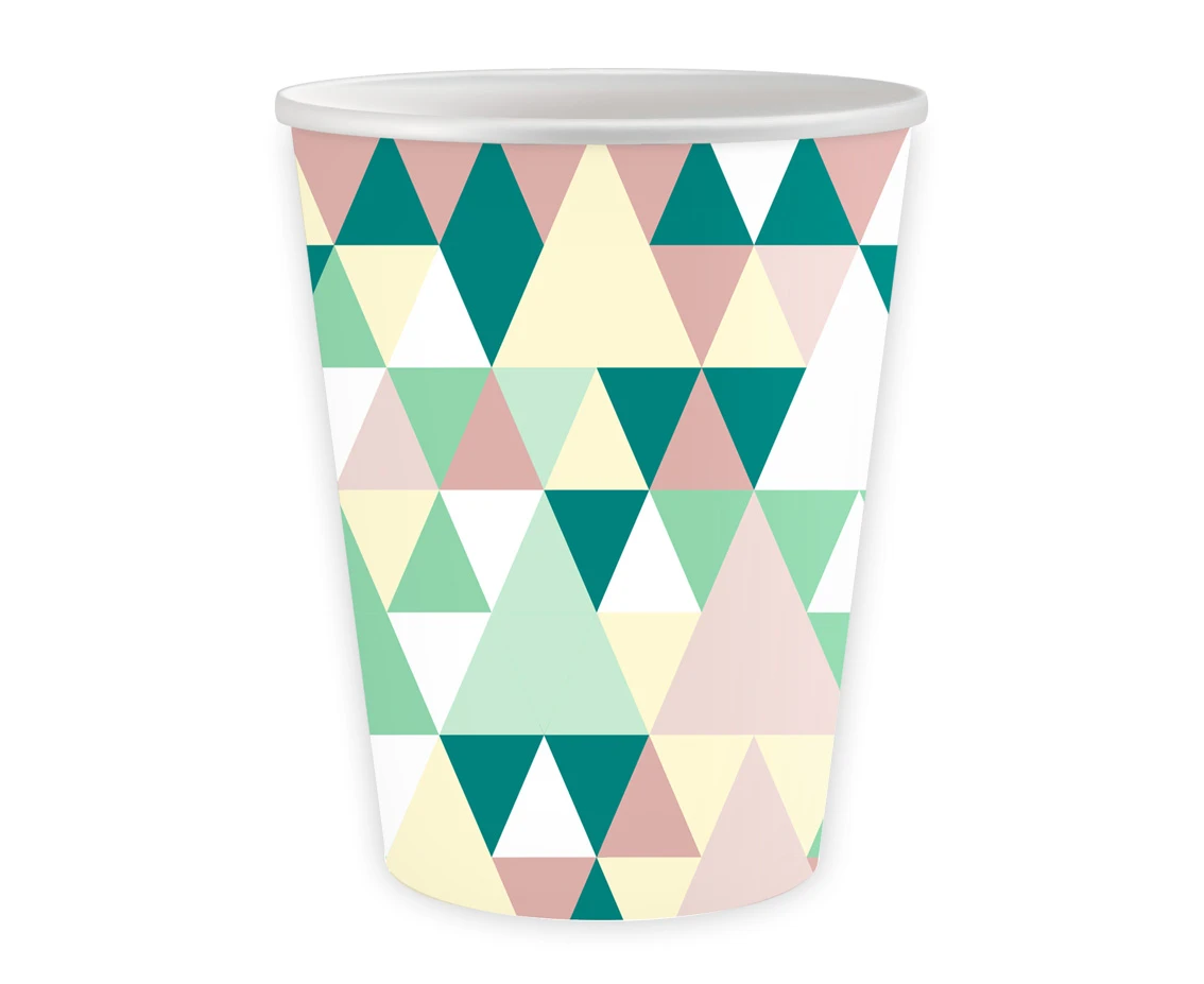 Paper cups Joy, 250 ml/ 6 pcs. EOL