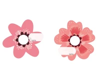 Glass place cards Summer - Have Fun, 6 pcs
