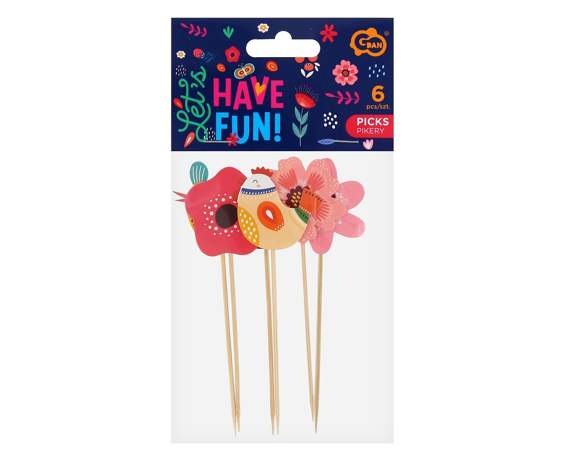Picks Summer - Have Fun, 6 pcs