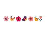 Paper garland Summer - Have Fun, 270 cm EOL