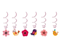 Hanging decoration Summer - Have Fun, 6 pcs EOL