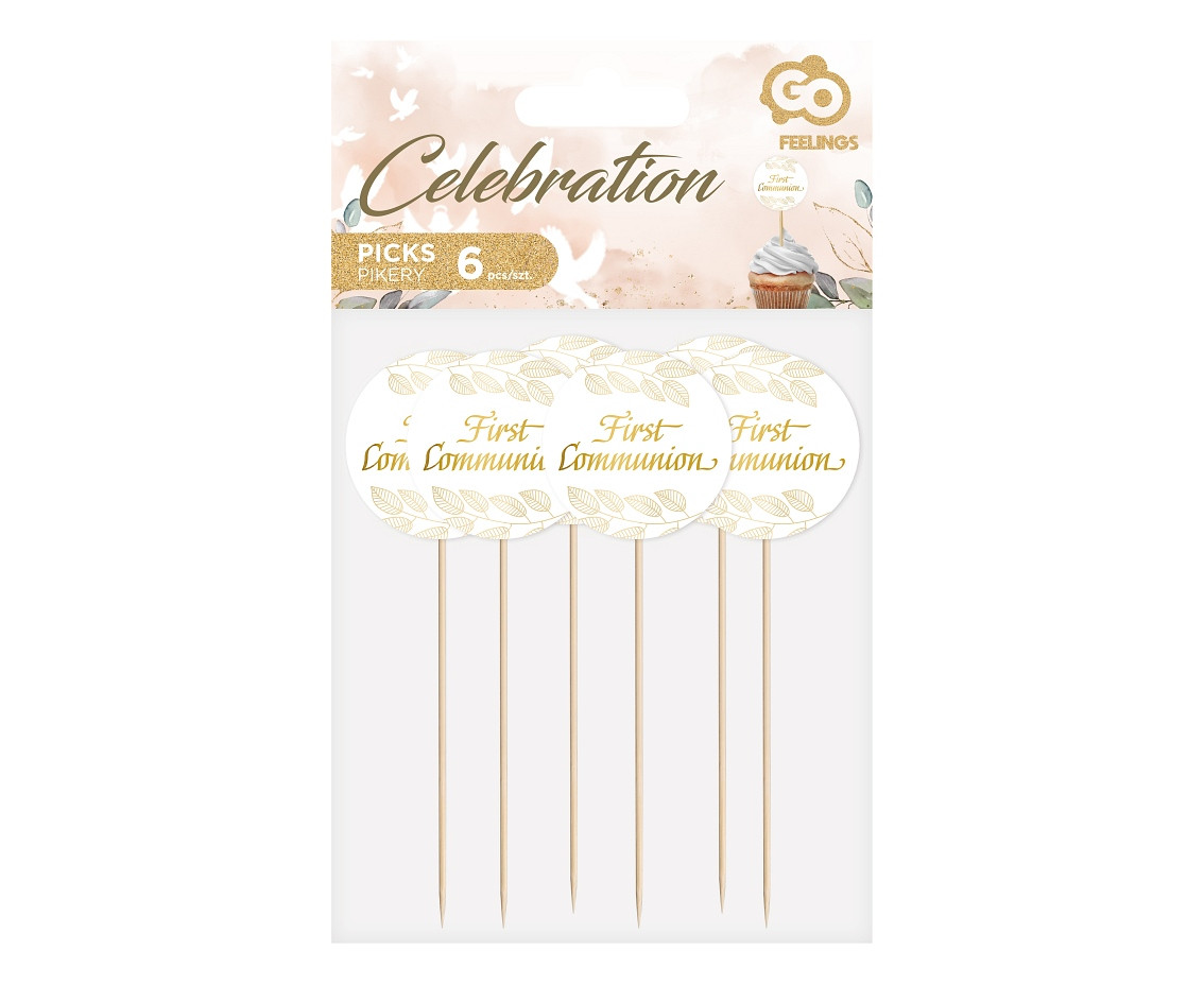 Picks First Communion, 6 pcs