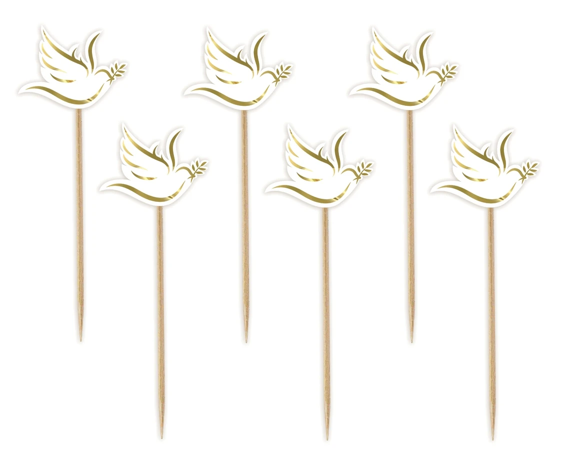 Picks Gold Dove, 6 pcs