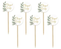 Picks Chrzest Święty, leaves, 6 pcs