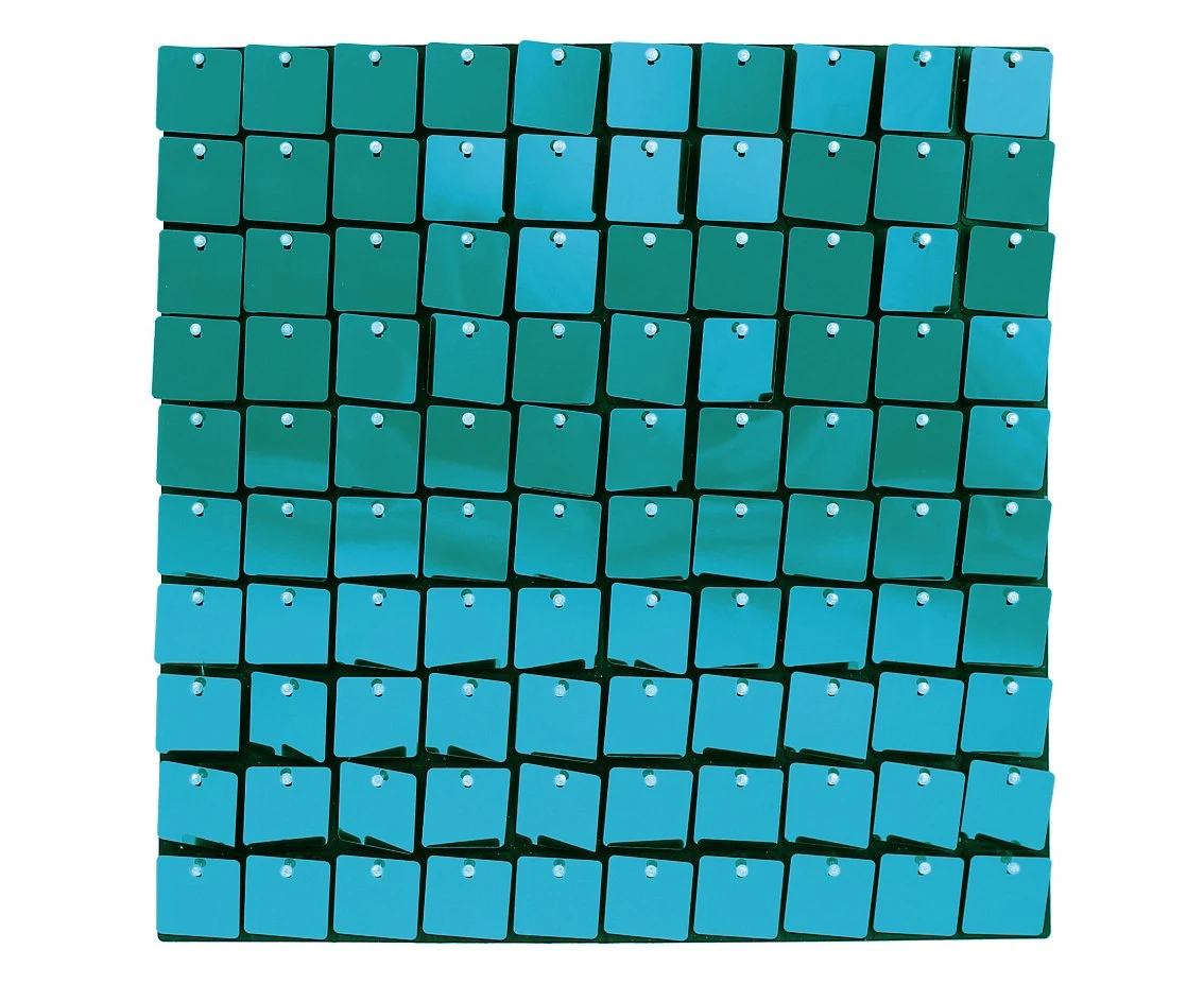 Decorative l. blue panel, black background, 30x30 cm / 100 squares EOL