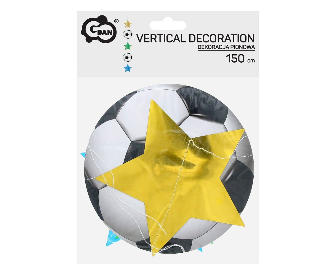 Vertical decoration Football, 150 cm