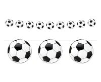 Paper garland Football, 200 cm