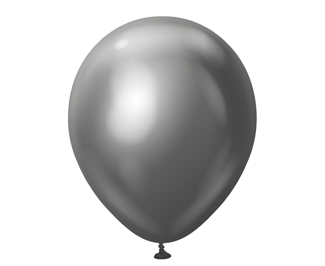 Balloons B&C 10", platinum charcoal grey, 50pcs
