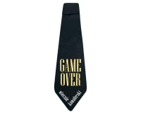 Tie "Game Over" - B&G Party, 10x32 cm