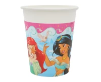 Paper cups (WM), Princess Live Your Story, 200ml, 8 pcs. (SUP label) EOL