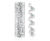 Holographic Streamer Silver, 4 m / 1 piece