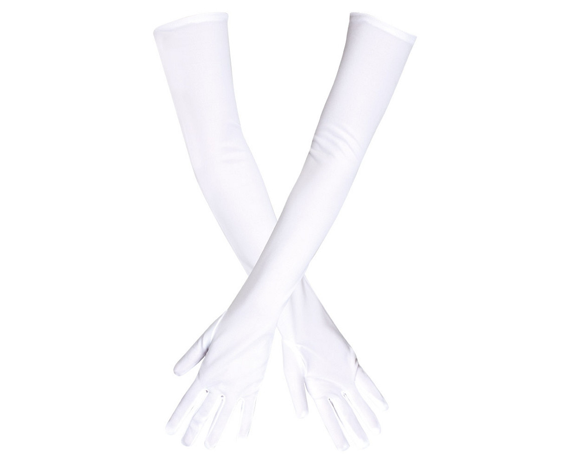 Gloves opera Los Angeles white