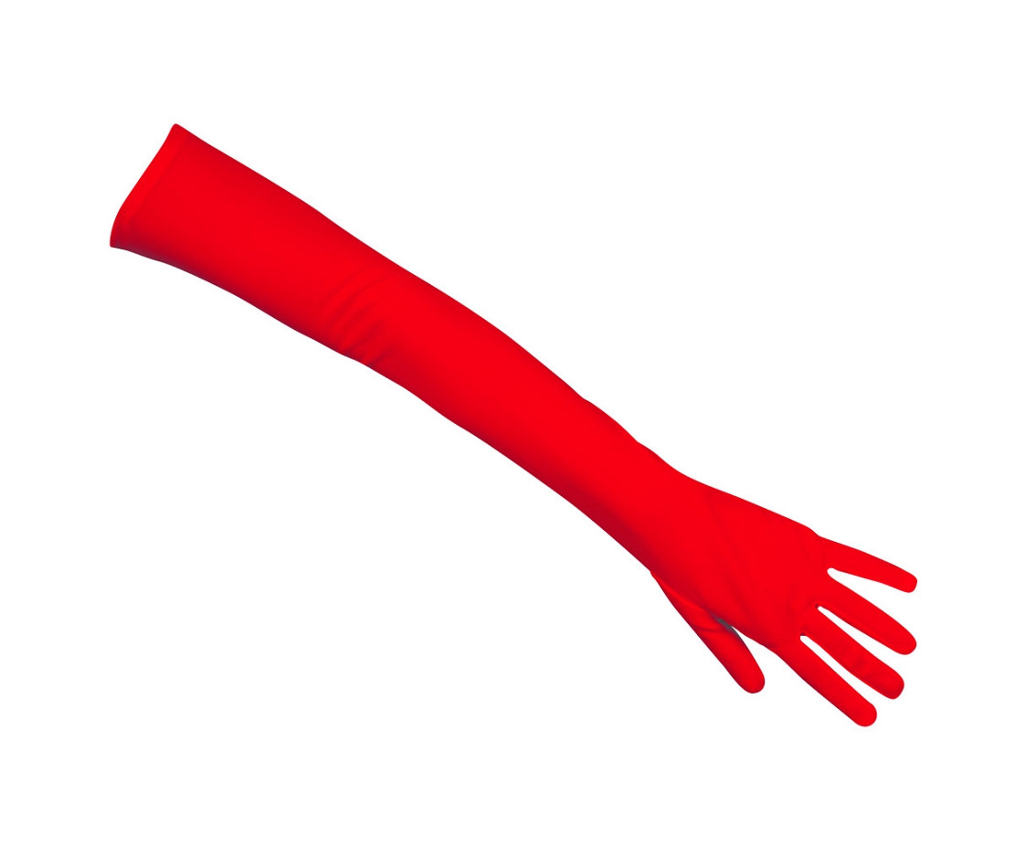 Gloves opera Los Angeles red