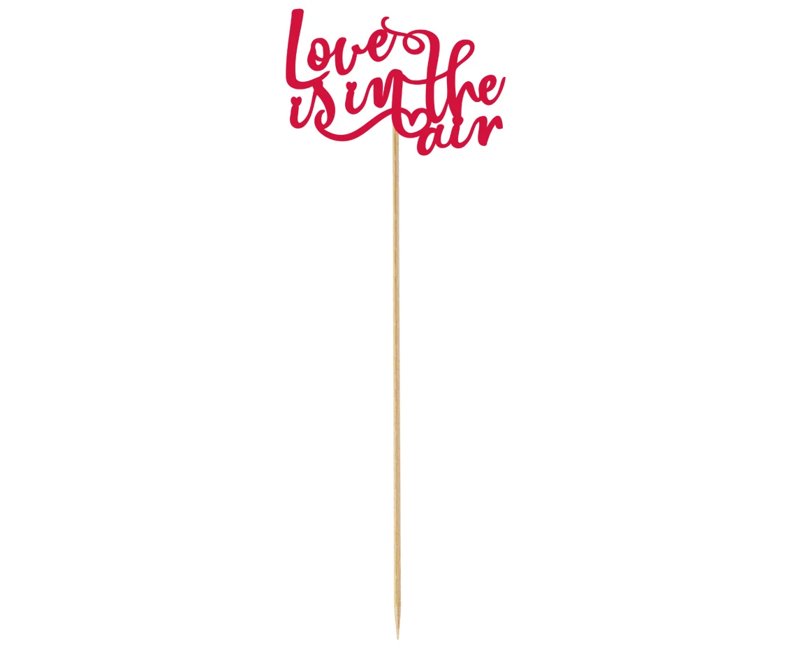 Paper decoration Love is in the air, 10x30 cm EOL