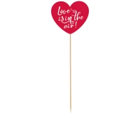 Paper decoration Love is in the air - Heart, 10x30 cm