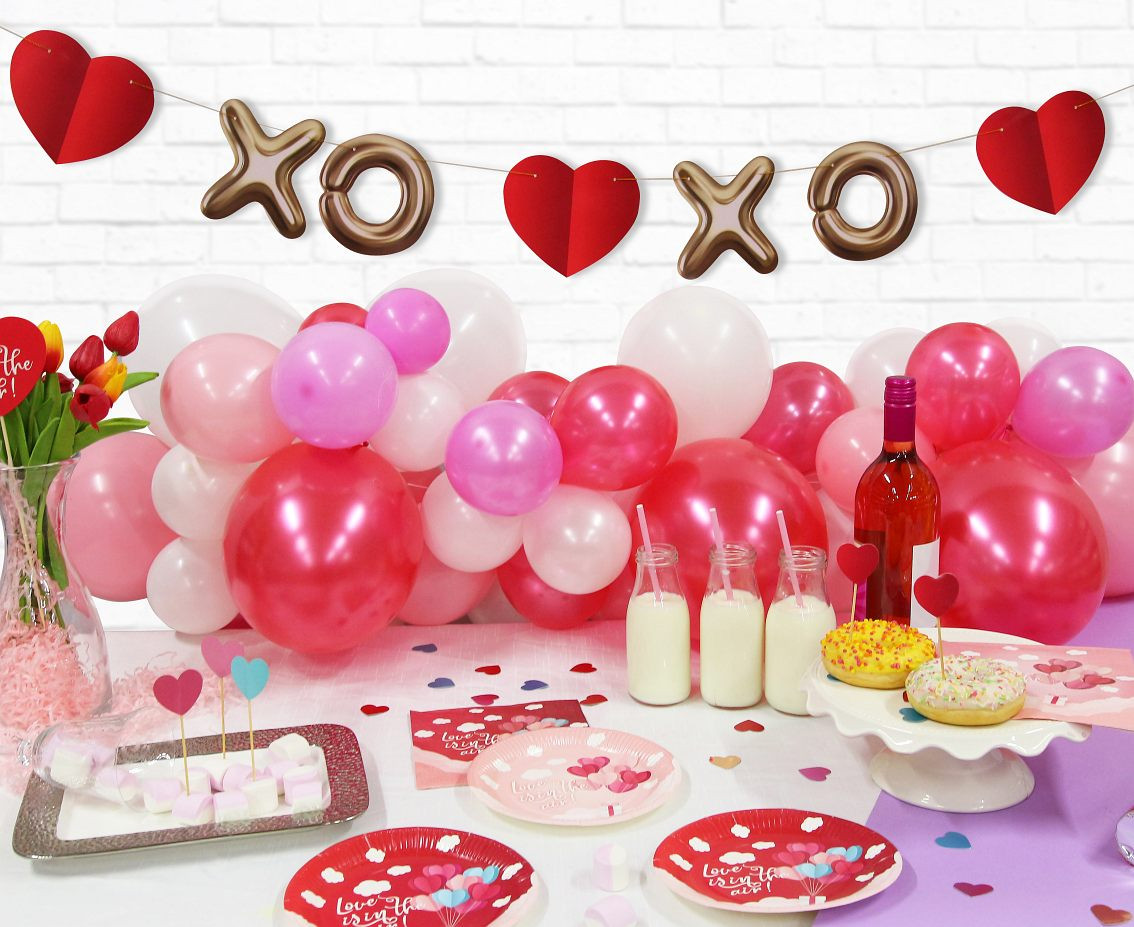 Paper garland XoXo, 200 cm EOL