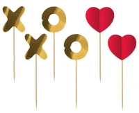 Picks XoXo, 6 pcs