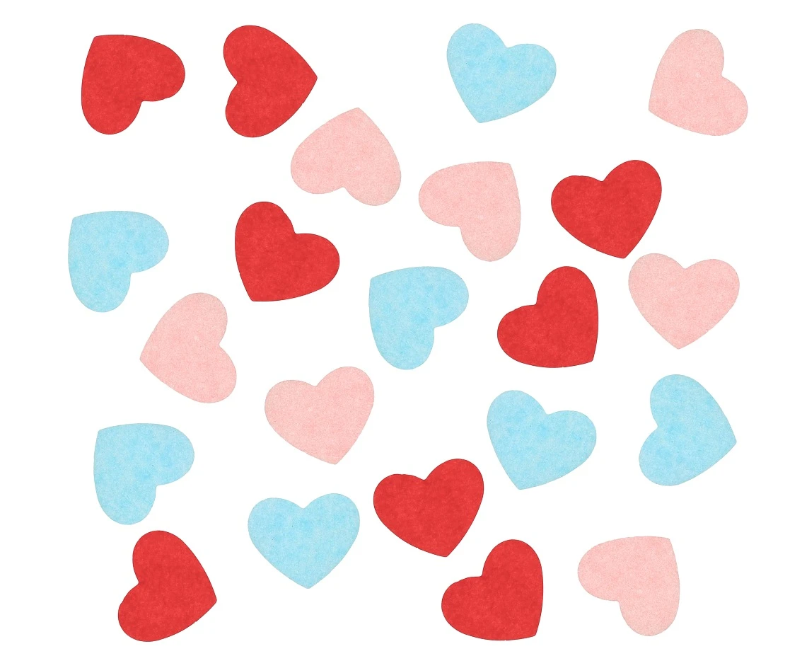 Paper tissue confetti Love is in the air, eco-friendly, mix, 20g.