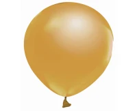 Balloons B&C 5", metallic dark gold, 20pcs