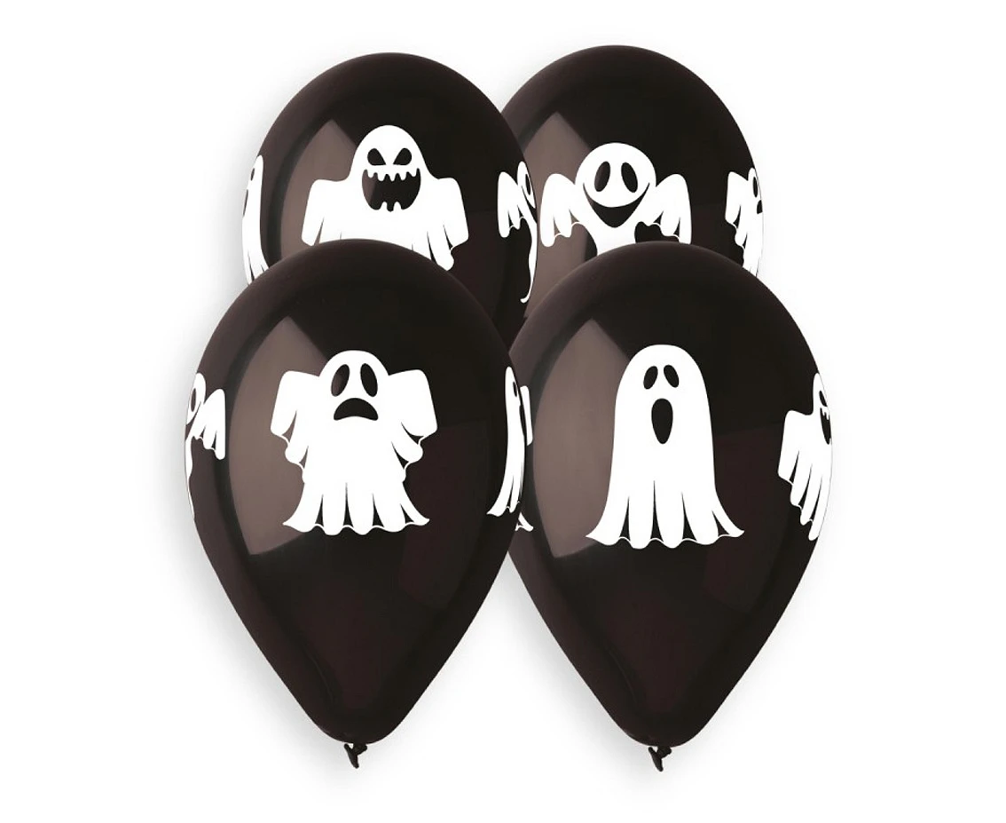 Balloons Gemar 13", pastel premium helium ghosts, 5pcs