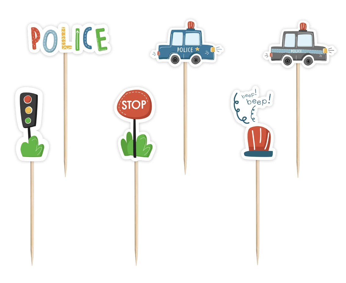 Picks Police, 6 pcs