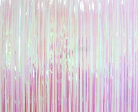 Fringe Deco Curtain Iridescent, light purple, 100x200 cm