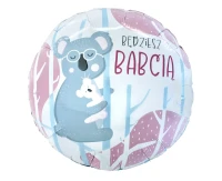 Foil balloon "Będziesz Babcią" 18" EOL