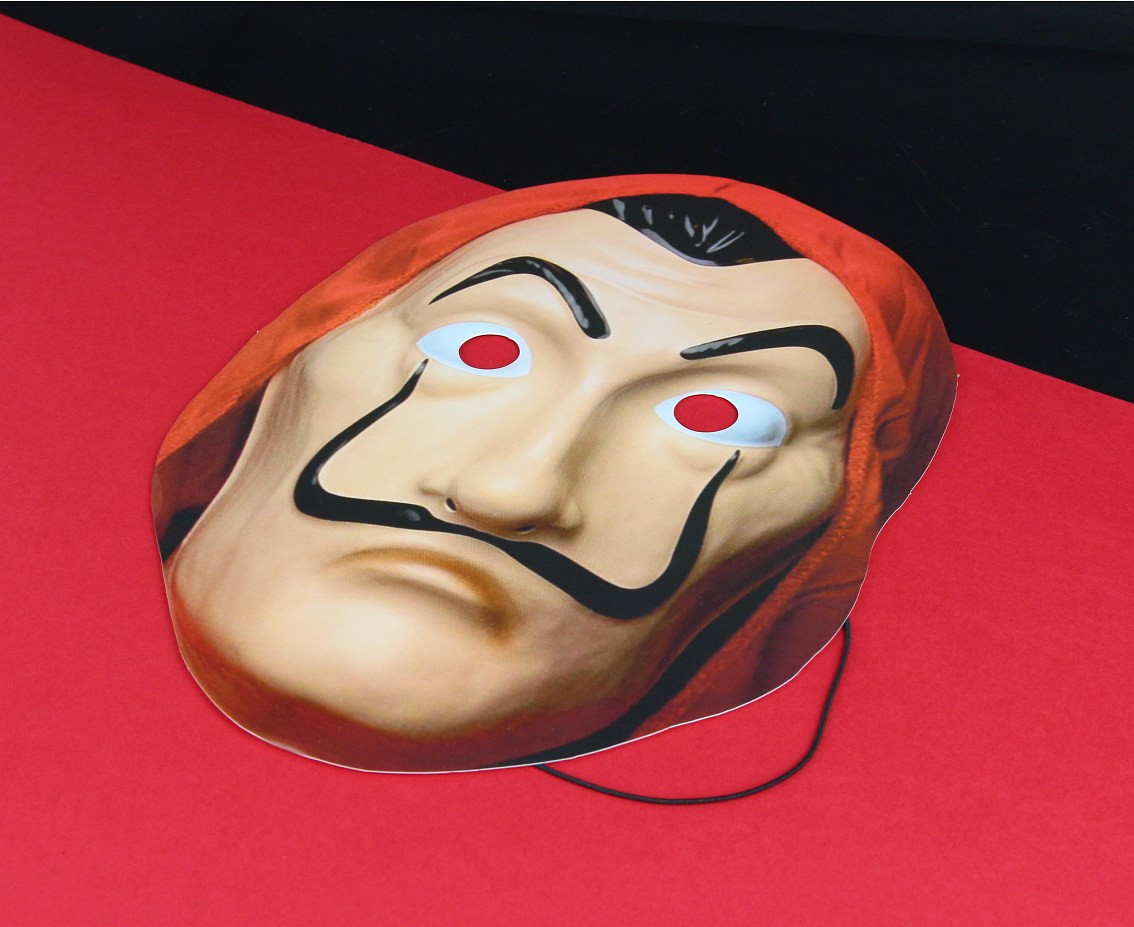 Paper mask "Money Heist"