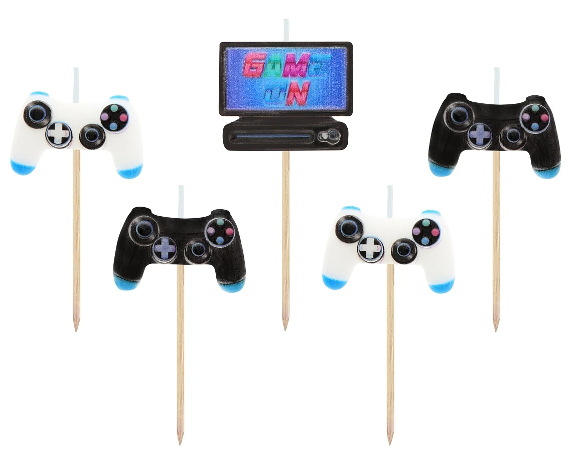 Pick candles Game, total length 7 cm, 5 pcs