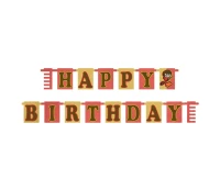 Paper banner Happy Birthday - Harry Potter, size 160 cm EOL