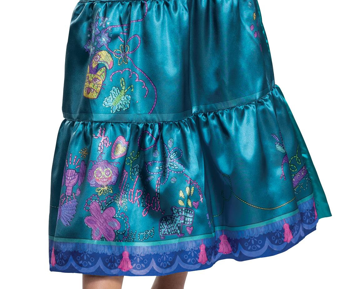 Mirabel Deluxe role-play costume - Encanto (licensed), size S (5-6 yrs) EOL