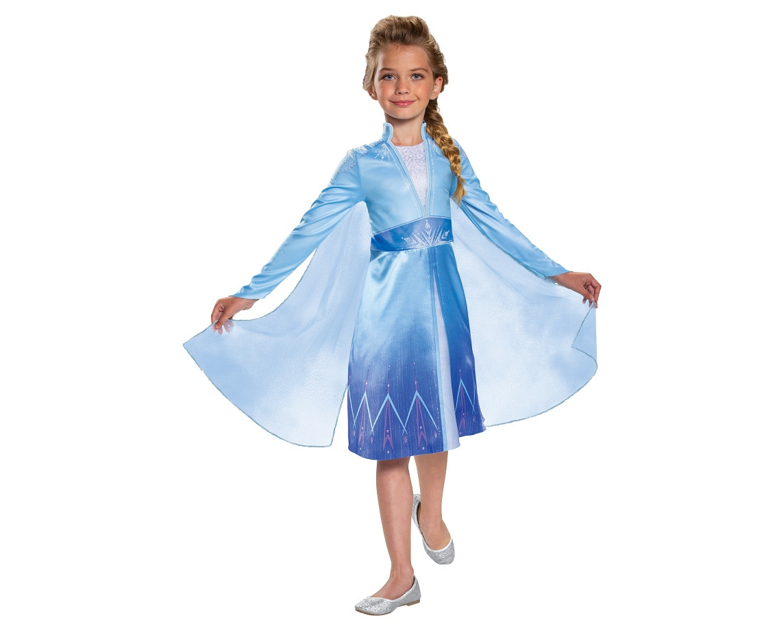 Elsa Classic role-play costume - Frozen 2 (licensed), size S (5-6 yrs)
