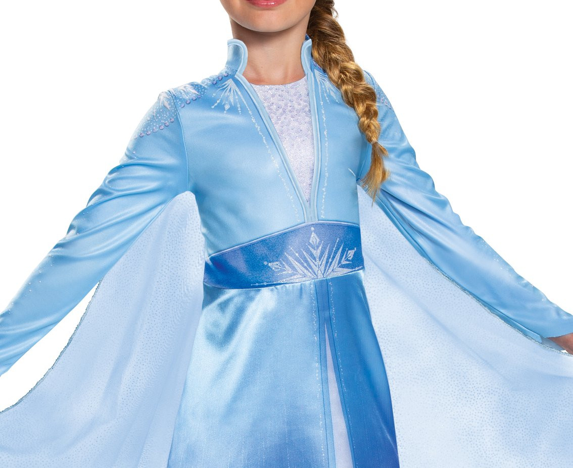 Elsa Classic role-play costume - Frozen 2 (licensed), size S (5-6 yrs)