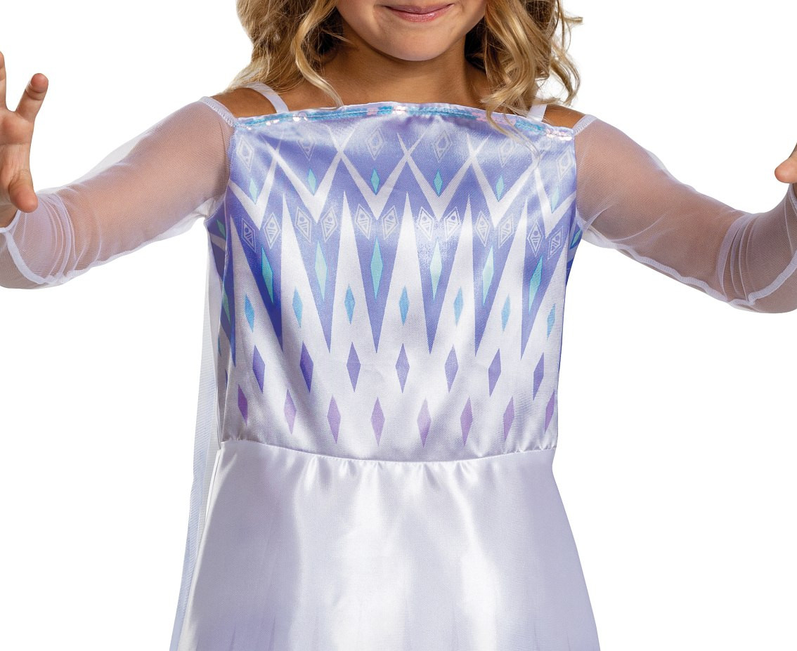 Elsa Snow Queen Basic role-play costume - Frozen 2 (licensed), size M (7-8 yrs) EOL