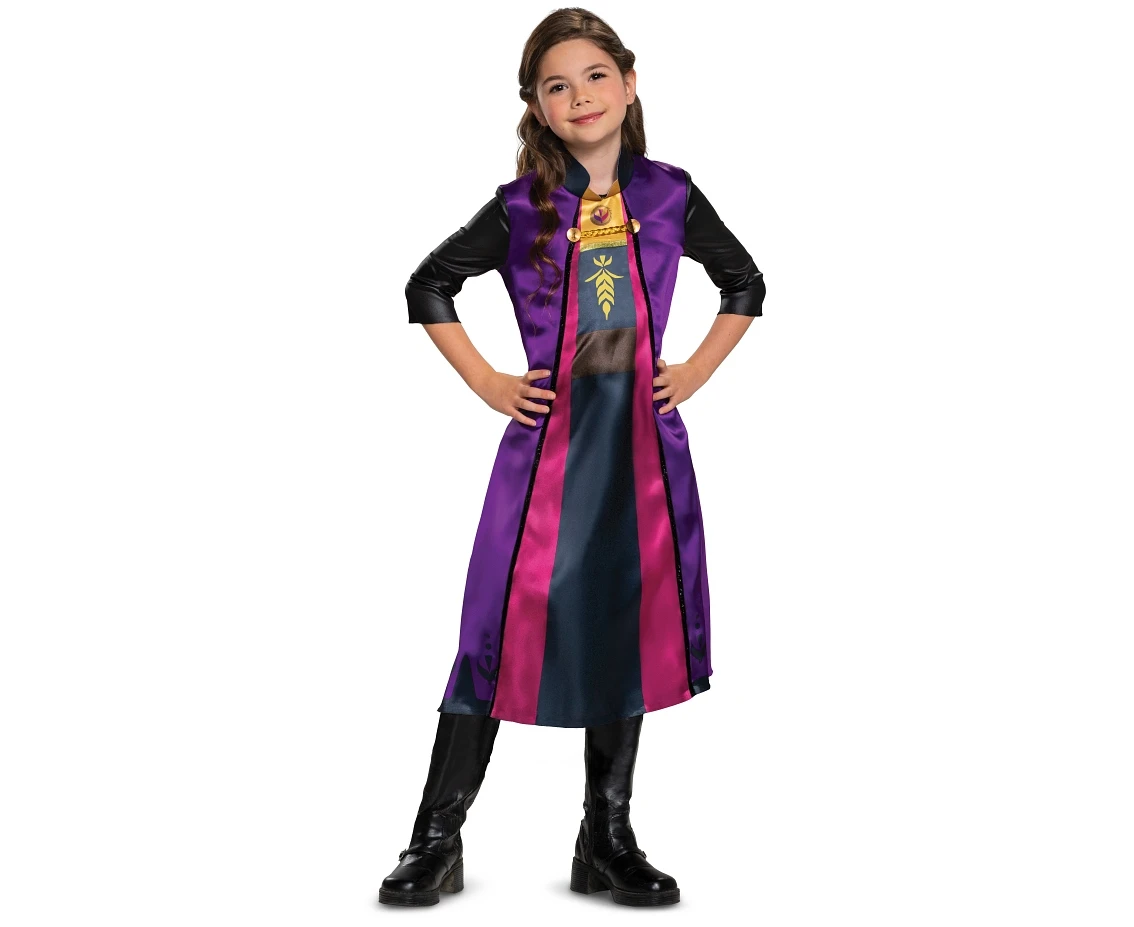 Anna Basic role-play costume - Frozen 2 (licensed), size M (7-8 yrs) EOL